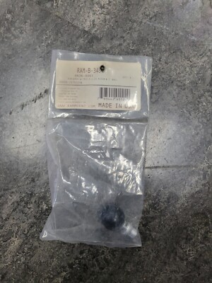 RAM MOUNT BASE WITH M10 X 1.25 PITCH &1'' BALL