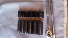 Craftsman Deep Impact Socket Set Ratchet A Set Of Unbranded Impact Sockets