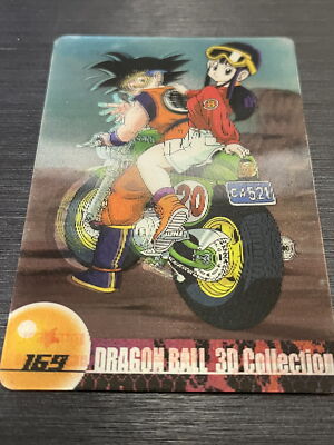 No.169 Bulma & Goku 3D Rare Dragon Ball Morinaga Wafer Card MP | eBay