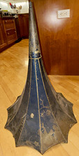 Antique Edison Morning Glory Horn for Standard Cylinder Phonograph