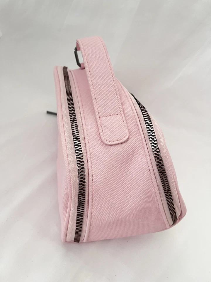 Lancôme Bolsa de Cosméticos con Doble Cremalleras y Compartimentos Rosa Foto 2 de 4