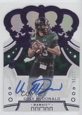 2020 Chronicles Draft Picks Purple Signatures 11/25 Cole McDonald #57 Auto 1u6