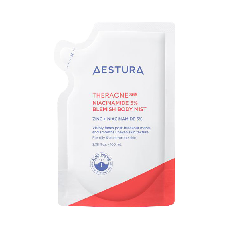 AESTURA ПРОБНИК Theracne 365 с ниацинамидом 5 Спрей для тела от пятен 100 мл 2590₽