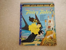 Hans Christian Andersen's Fairy Tales a Giant Little Golden Book Hardcover 1958