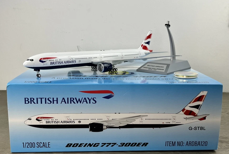 Inflight/ARD200 1:200 Boeing 777-300ER British Airways; G-STBL; ARDBA120 - Immagine 2 di 4