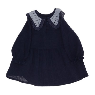 Zara, Kleid, Größe: 86, Blau, Baumwolle/Polyester, Gepunktet, Mädchen #iES