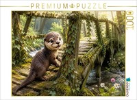 Calvendo Puzzle Auf Dem Waldsteg | 1000 Teile Lege-GrößE 64 × 48 Cm Foto-Puzzle