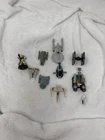 Lot Of 8 Mini / Micro Star Wars Plastic Space Ships ~1”-2”