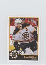 2017-18 Panini NHL Sticker Collection Album Stickers David Krejci #21 8tn