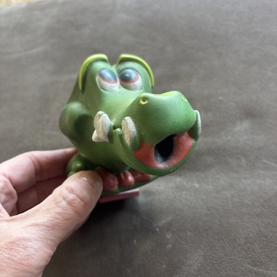 Vintage 1976 Hasbro Albert Alligator Chompers Pencil Sharpener Crocodile Figure