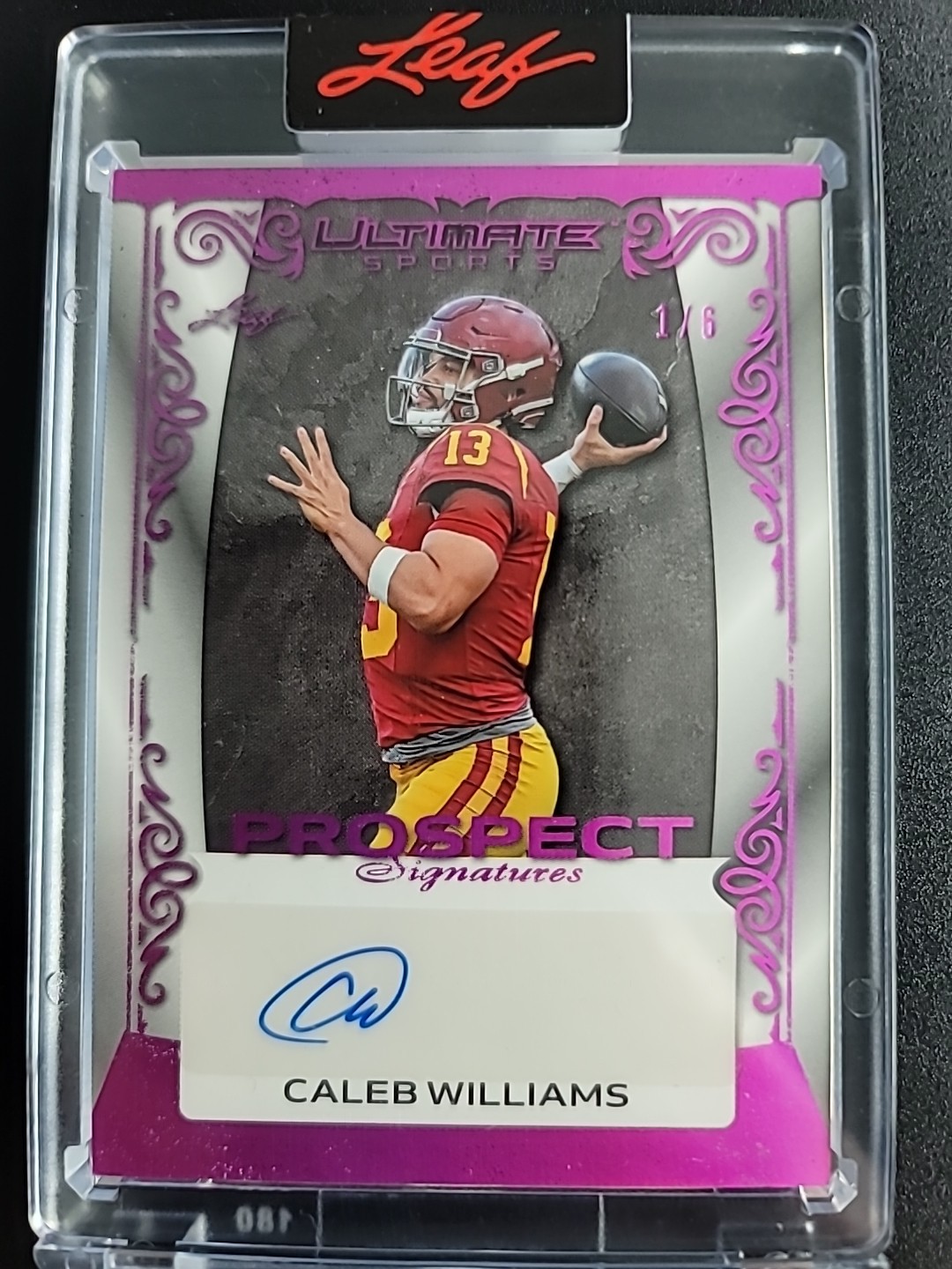 2024 Leaf Ultimate Sports Prospect Signatures Caleb Williams 1/6