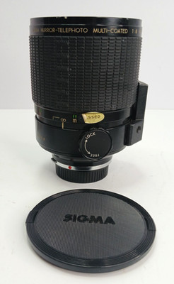 Sigma 600mm F8 Mirror Telephoto Lens Minolta MD MC Manual Focus