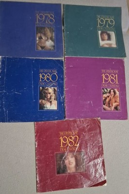 5x THE PENTHOUSE 1978/1982 EROTIK KALENDER