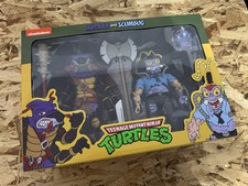 NECA TMNT Teenage Mutant Ninja Turtles Cartoon Antrax And Scumbug 2 Pack