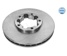 2 pieces brake disc Meyle 36-155210066 front axle for Nissan