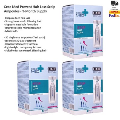 Cece Med Stop Hair Loss Ampullen Intensive Haarausfall Pflege 90 Tage Kur