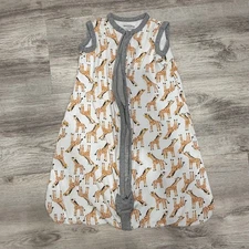 Burt's Bees Baby Giraffe Sleep Sack Wearable Blanket 0-6M Small