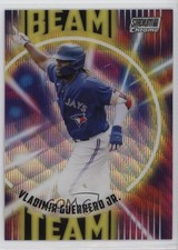 2022 Topps Stadium Club Chrome Beam Team Wave Refractor Vladimir Guerrero Jr o7m