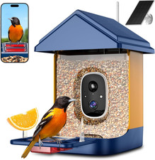 Smart AI Bird Feeder for Families - Attract Vibrant Cardinals 2K Day/Night Came
