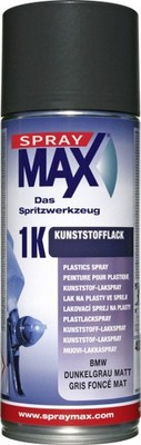 SprayMAX Kunststofflackspray 1K dunkelgrau matt 400ml  Sprühlacke