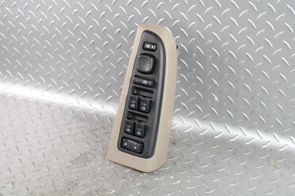 03-06 Yukon Tan Front Driver Master Power Window Control Switch OEM Factory WTY Foto 2 de 4