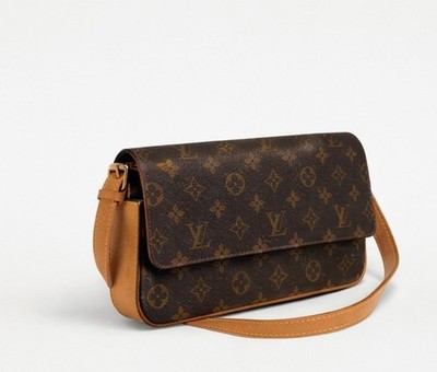 Louis Vuitton Twin GM Monogram Vintage Schultertasche Made in France
