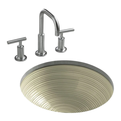 #ad #ad Kohler K 14287 H6 V7; Twirl Design Undercounter Lavatory Old English Collection $139.99