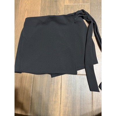 Find Me Black Skort