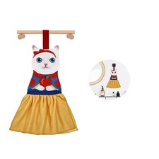 Cat Funny Hand Towels for Bathroom Kitchen - Cute Decorative Cat Decor Hangin...