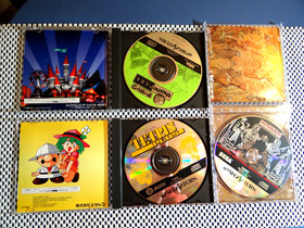 Columns Arcade Collection/Tetris Plus /Theme Park Sega Saturn (All Mint)