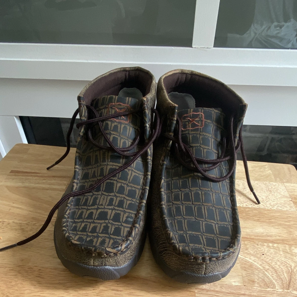 Animal Print Brown Ankle Boots for Men for Sale | Shop New  display picture 1