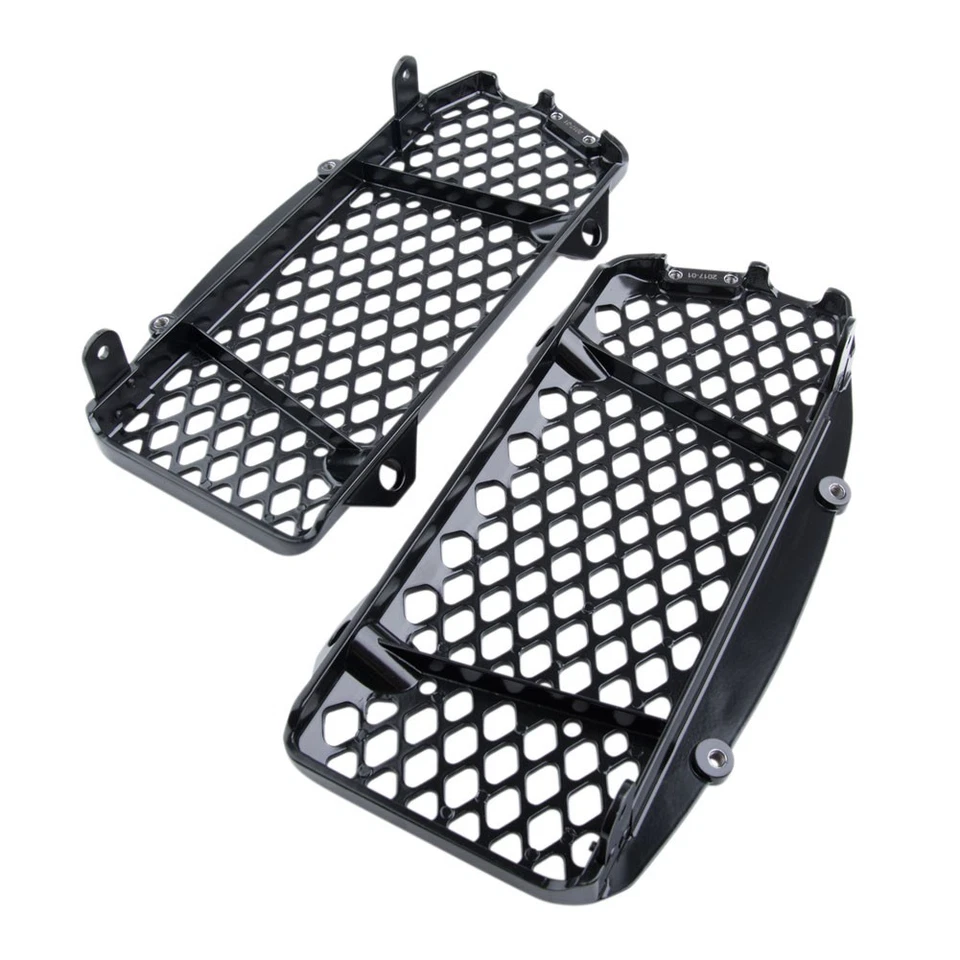 Protectores de radiador Trail Tech negros para Husqvarna TX 300 2017-2018 Foto 2 de 4