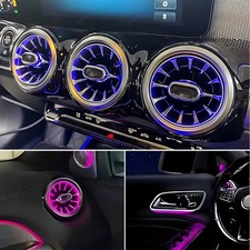 256 Farben 5PCS Air Vent Umgebungslicht f&uuml;r Mercedes Benz X156 W176 W117