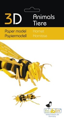 Fridolin 11602 3D-Modell Bastelset Hornisse