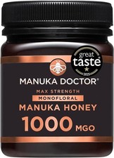 Manuka Doctor Premium Monofloral Manuka Honey Max Strength MGO 1000 250g