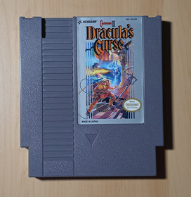 Castlevania III 3 Dracula's Curse NES Cartridge & Complete Contents Without Box