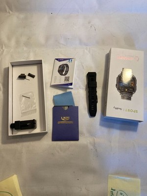 LIGE Military Smart Watches for Men Watch Kit + Band