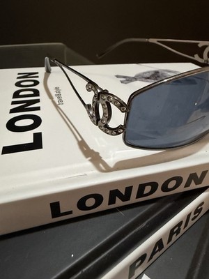 Authentic Chanel Sunglasses Iconic Style 4073b Black | eBay