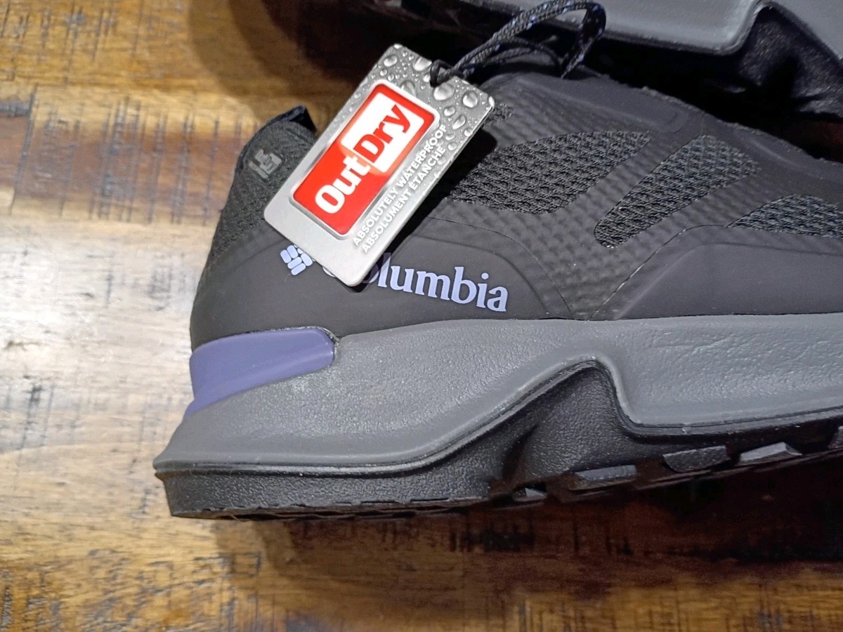 s-l1200.jpg Women\'s Columbia Vanata Basin Waterproof Outdry Trail Hike Shoes Black‎ Sz 9.5 main image 0