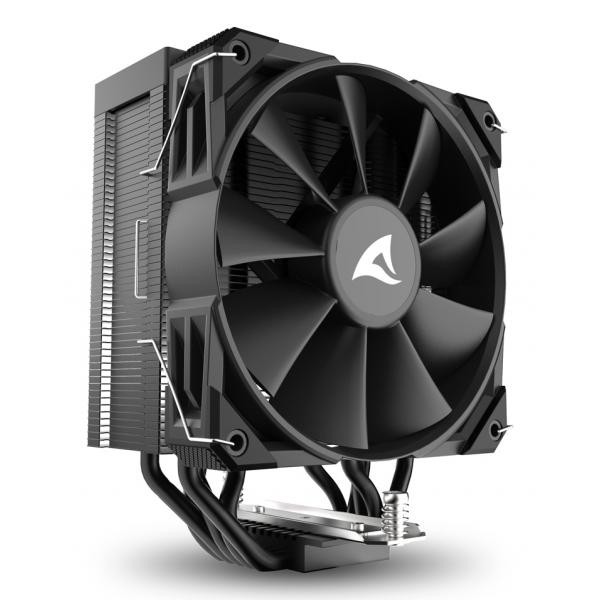 Sharkoon Dissipatore Ad Aria 1x 120mm Pwm Fan, 5x Copper Pipes, Direct Touch, Td - Immagine 4