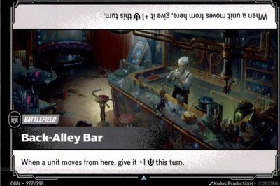 Riftbound OGN277 - Back-Alley Bar - Uncommon - Origins