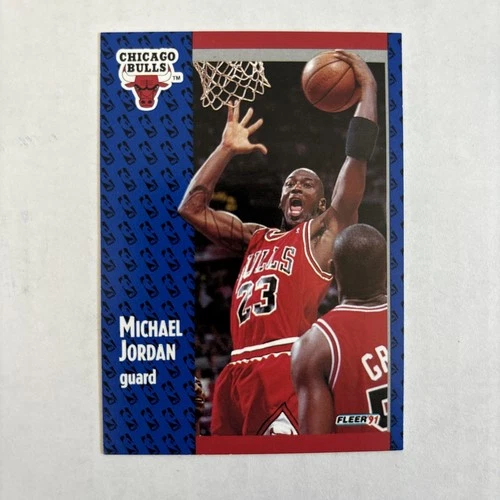 Michael Jordan Fleer 1991-92 Fleer - Michael Jordan #29