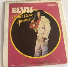 Elvis: Aloha From Hawaii 1973 CED RCA SelectaVision Videodisc