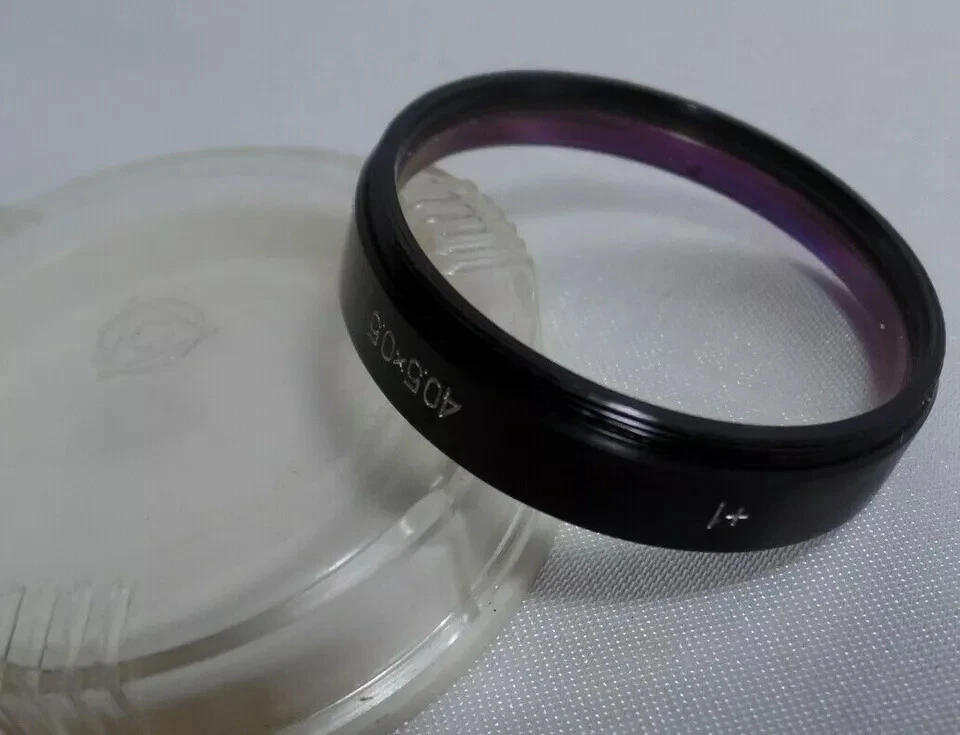a 1x Close-Up +1.0 ZEISS Vintage 40.5x0.5 Germany 40.5mm Lens Light Filter 1756 - Image 2 of 2