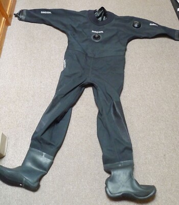 Dacor drysuit, small, new old stock, with tags.