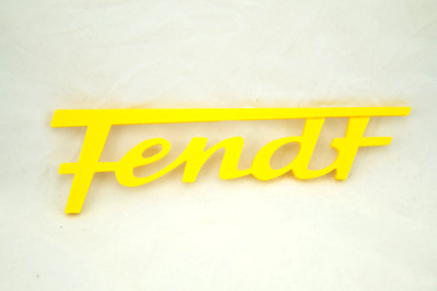 Fendt Schriftzug für Motorhaube GT Geräteträger, Logo