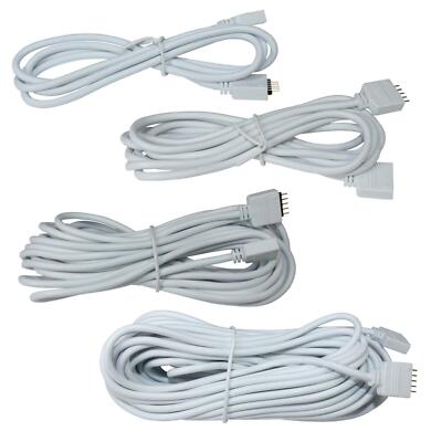 1-10m RGBW LED Verlängerungskabel Steckverbinder 5 Pin Buchse + 5 Pin Stecker 16
