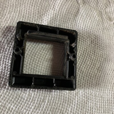 old vintage Coin Return Bezel 2 Hole  PARTS ARCADE video GAME Part Fx2