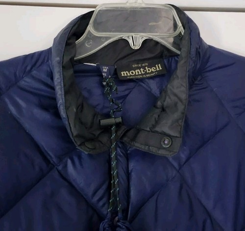 Montbell Jacke Herren Medium Down Packable Puffer Jacket Navy Blau - Bild 5 von 12
