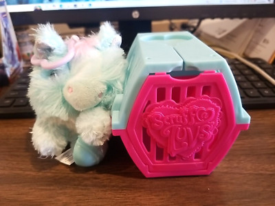 MOOSE TOYS SCRUFF & LUVS SQUISHMALLOW CLIP-ON 3.5'', WITH BRUSH/HOUSE NEW W/ TAGS